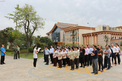 Anhui tianyue bay company carried out fire drill in the third quarter of 2018